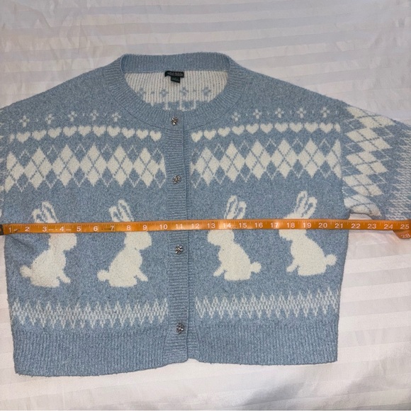 Wild Fable Blue Rabbit Cardigan - Picture 5 of 8